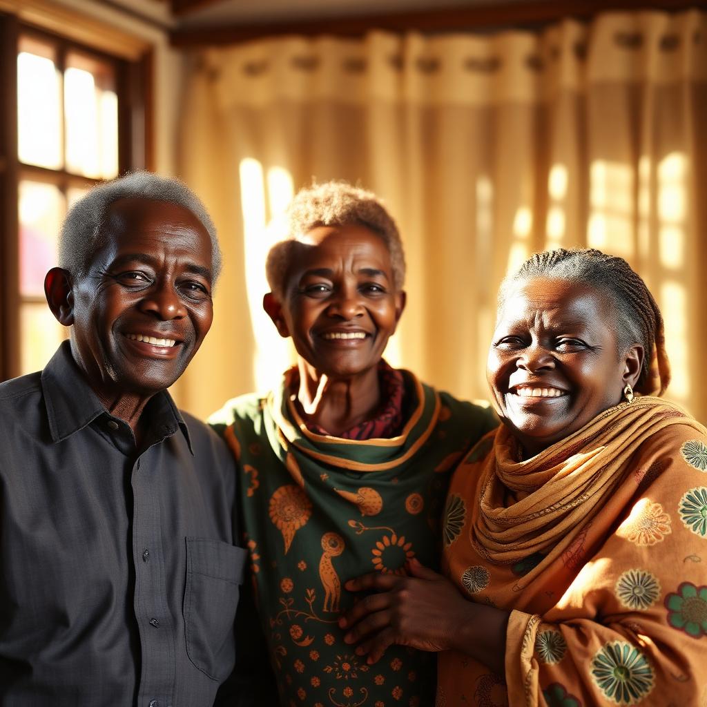 African family protected by life insurance